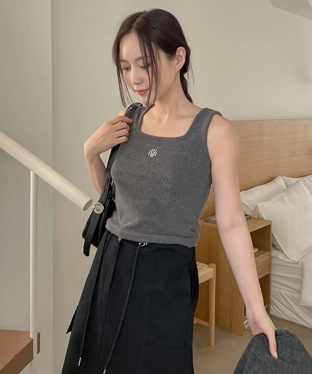 muahmuah 針織無袖背心 (MUT23105)