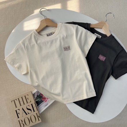 MARITHE 復古LOGO短版 (TS128)