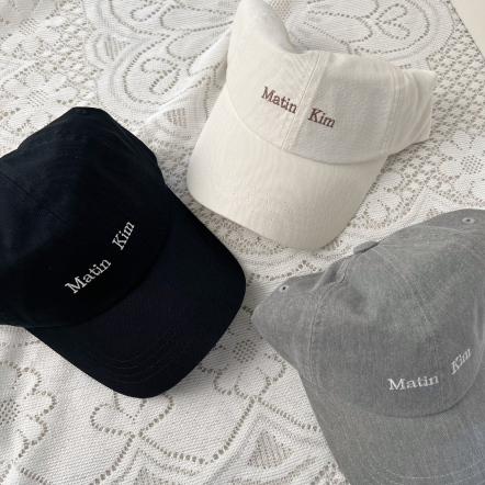 Matin Kim 刺繡LOGO老帽 (MK2600HT043V)