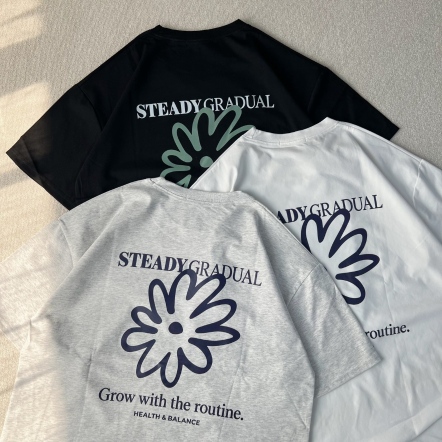 ICE-004 STEADY花朵涼感短袖