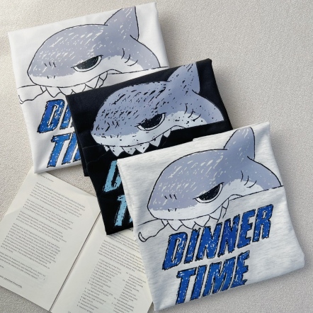 20039 DINNER鯊魚短袖